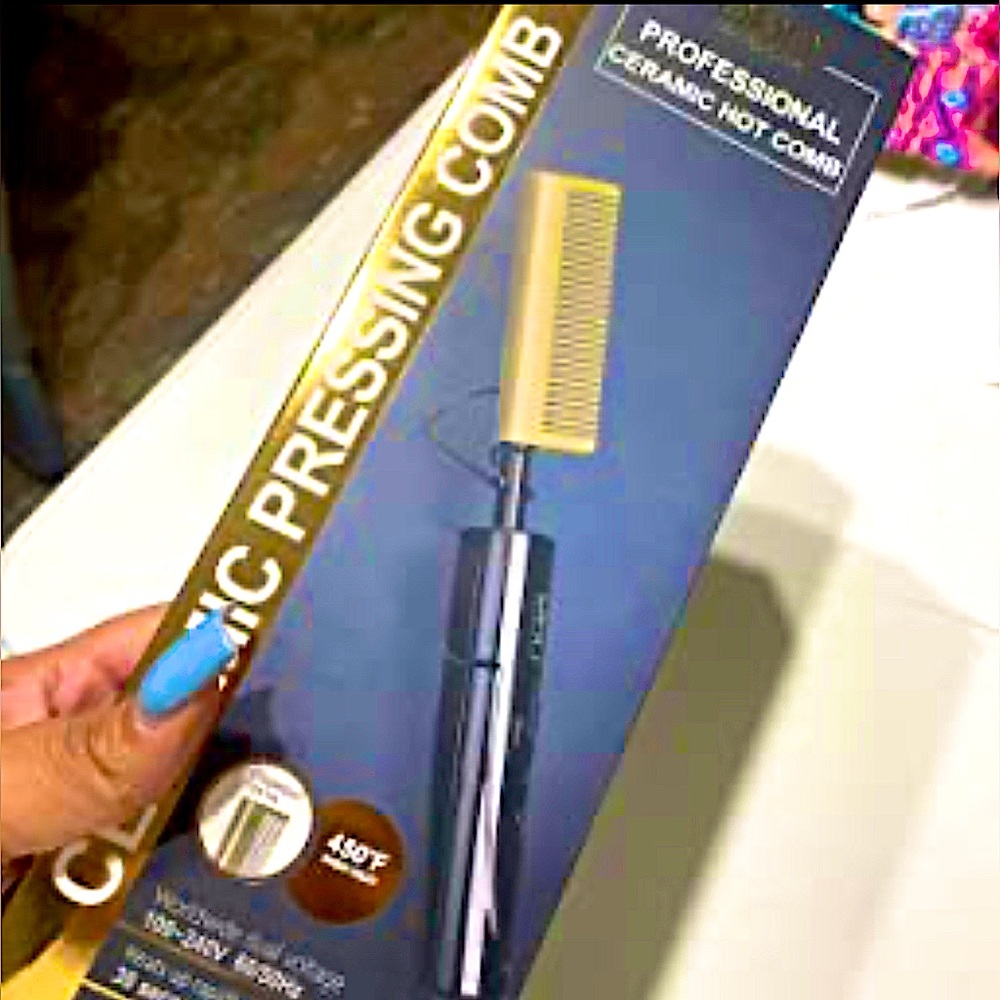 can reach up to 450F and is perfect for wig gets hot very fast.